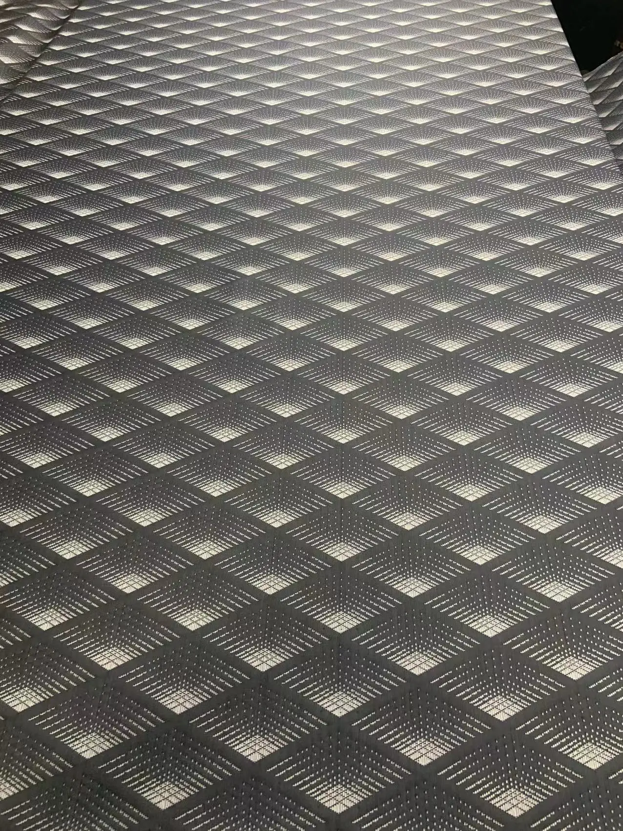 sell poular dark color knit mattress fabric