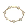 Bracciale in oro bianco con diamanti
