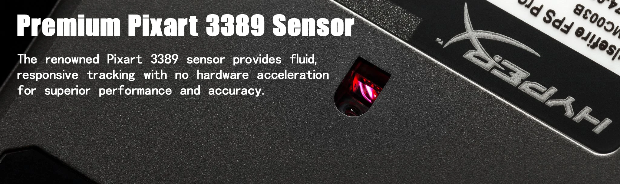 premium pixart 3389 sensor