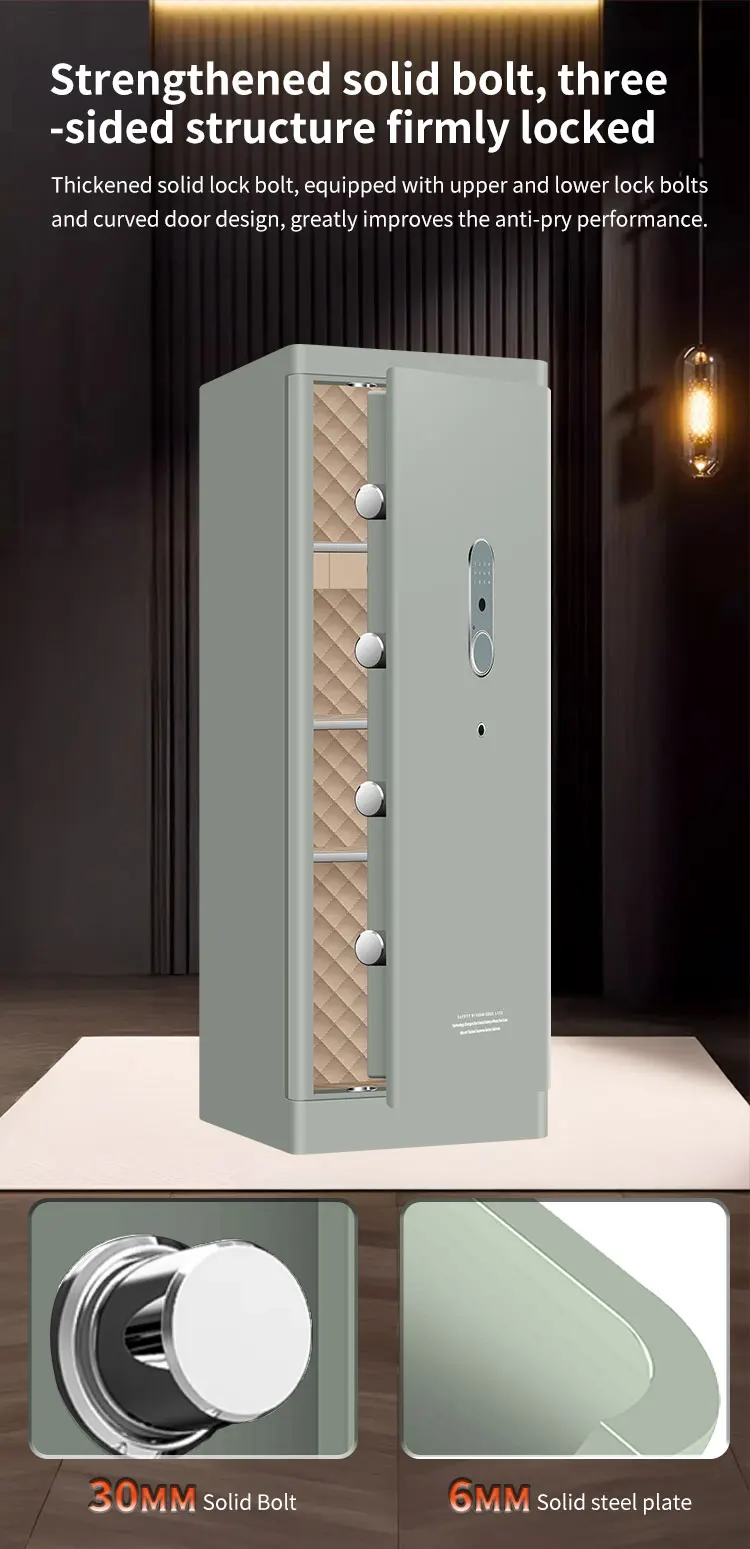 CEQSAFE Anti-Theft Storage Box with TUYA APP WIFI Fingerprint Access for Home Office Hotel details