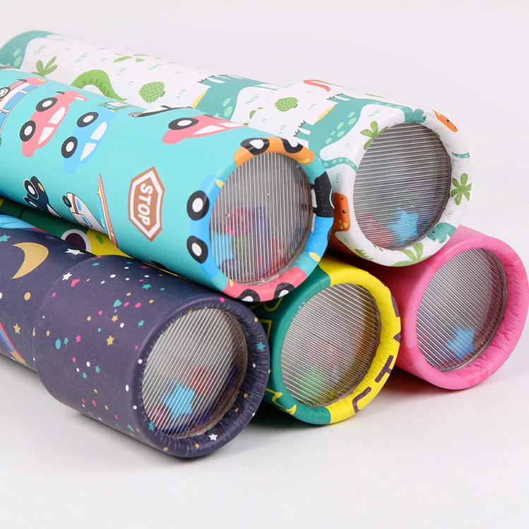 Классические игрушки калейдоскоп вращающийся волшебный красочный мир игрушка для детей аутизм детская головоломка игрушка подарок случайный цвет