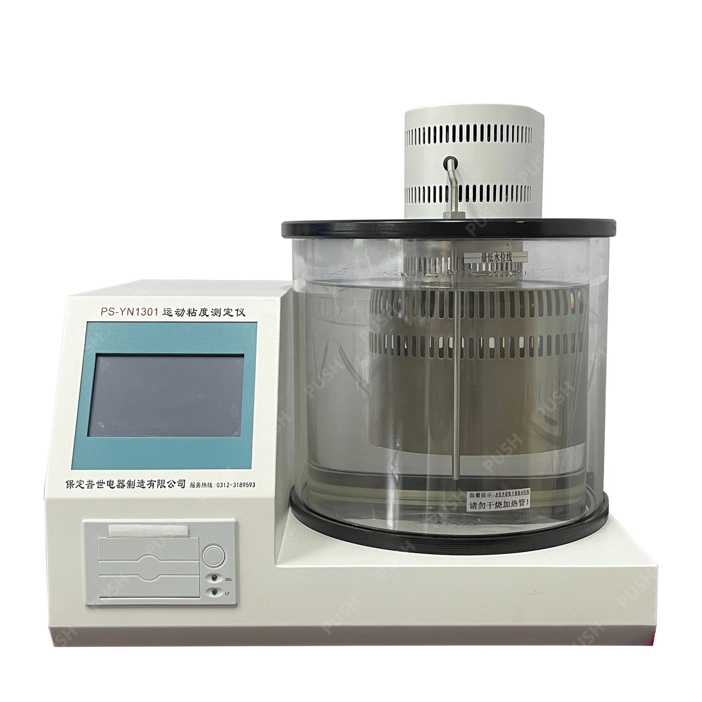 PUSH electrical Astm D445 Kinematic Oil Viscosity Meter