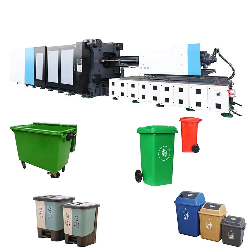 Highshine Plastic Garbage Container Injection Molding Machine for Trash Can Proportional Valve for Back Pressure