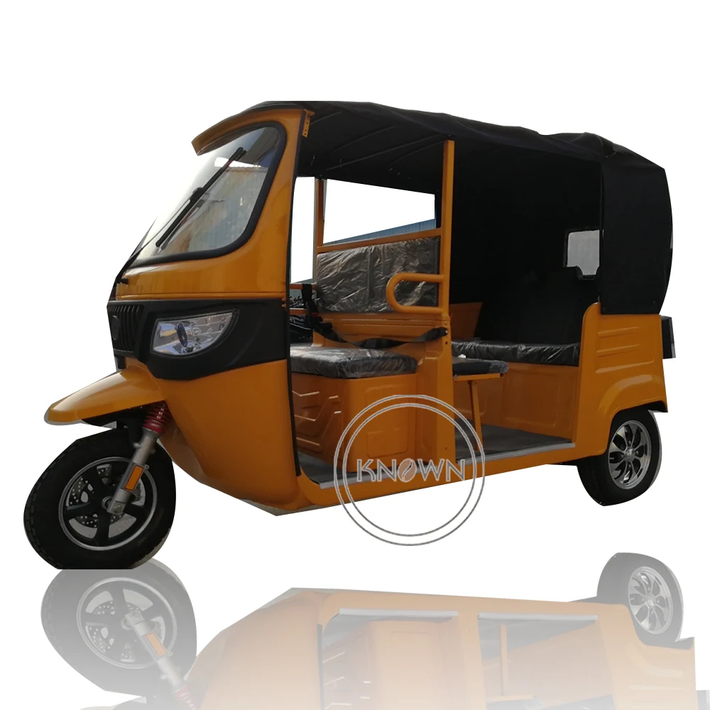 2025 Factory Price TukTuk  Auto Gasoline Adult Passenger Electric Tricycles Three Wheel Scooter Rickshaw for Sale