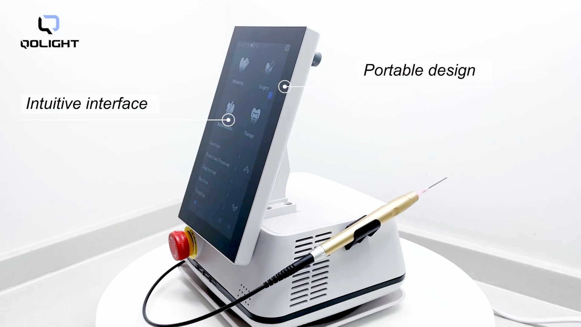Portable Dental Diode Laser With Two Wavelength 650nm 980nm For Oral Laser Treatment Buy