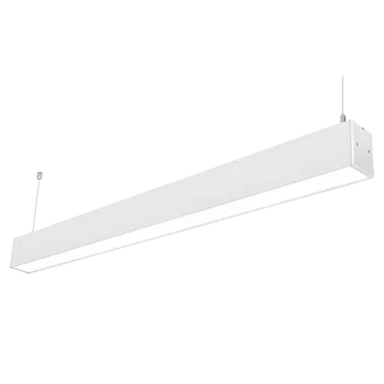 black white modern indoor linear pendant light Line pendant lamp Ceiling mounted LED recessed linear light led downlight spot