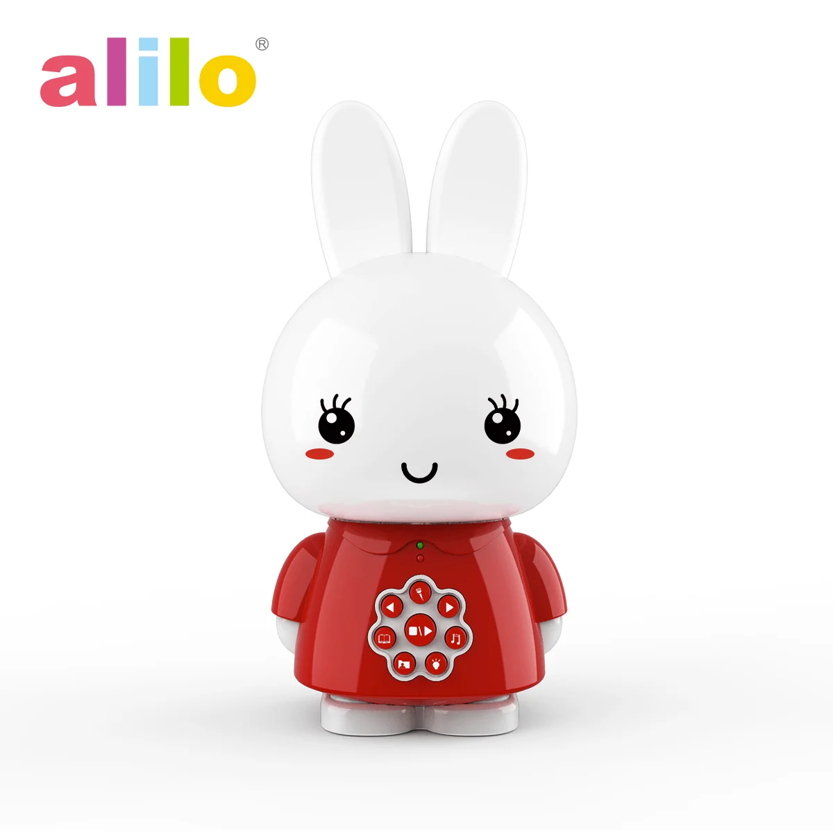 Alilo G6 Honey Bunny Colorful Lights Rabbit Childrens Educational Toys  For Toddler