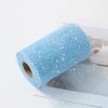 Fil de flocon de neige bleu clair de 15 cm de large 15 mètres