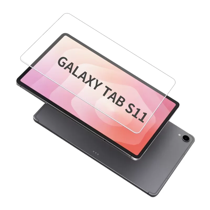 product laudtec clear full cover scratch resistant screen protective film tempered glass high quality for samsung tab s11 a11 ghm103-4