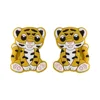 Tiger Focal bead Mustard Yellow SA201