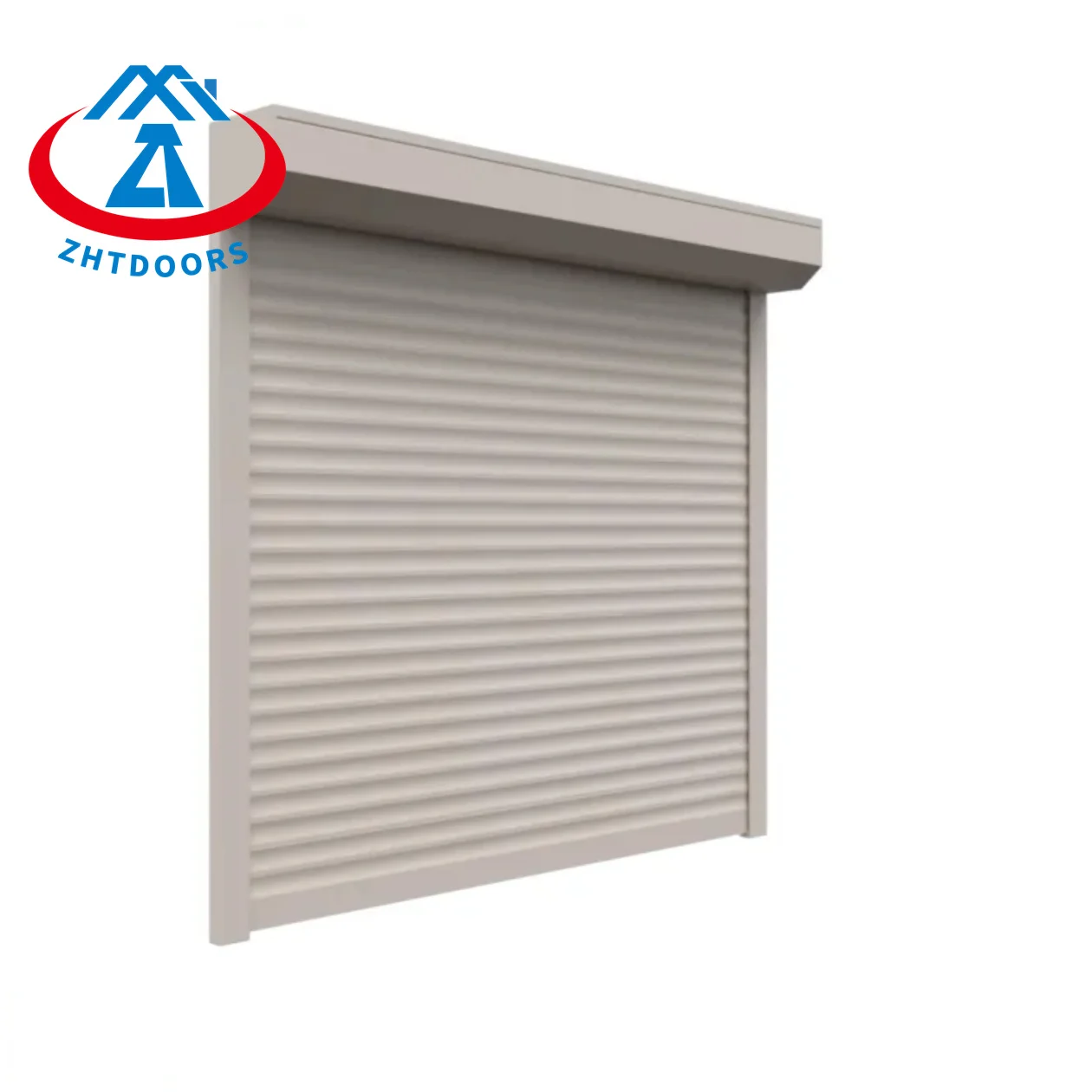 ZHTDOORS Portable Automatic Standard Roller Shutter Door Gates Vertical