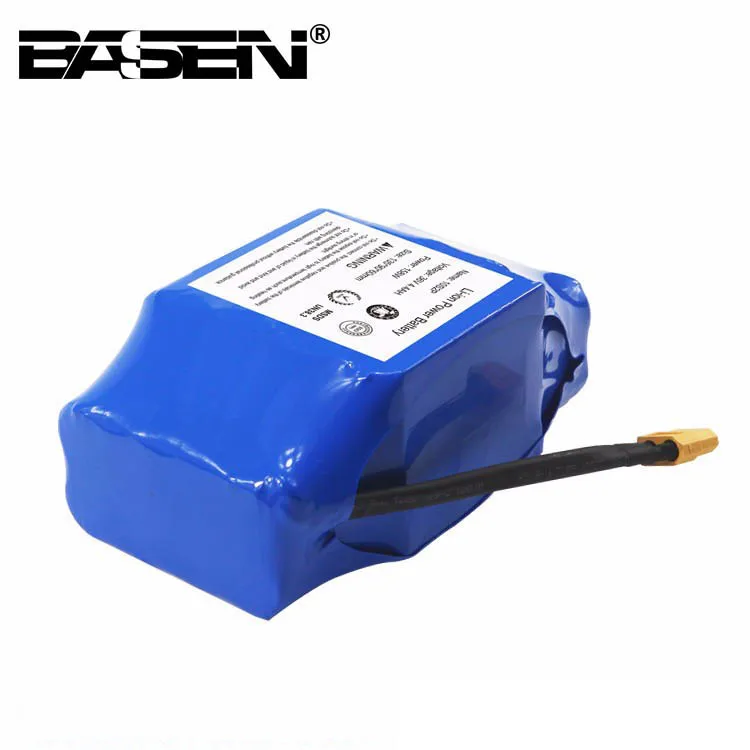 Batterie Li-ion 36V 4.4Ah Pour Monocycle électrique, Hoverboard, Vélo - XT60, Protection BMS, étanche
