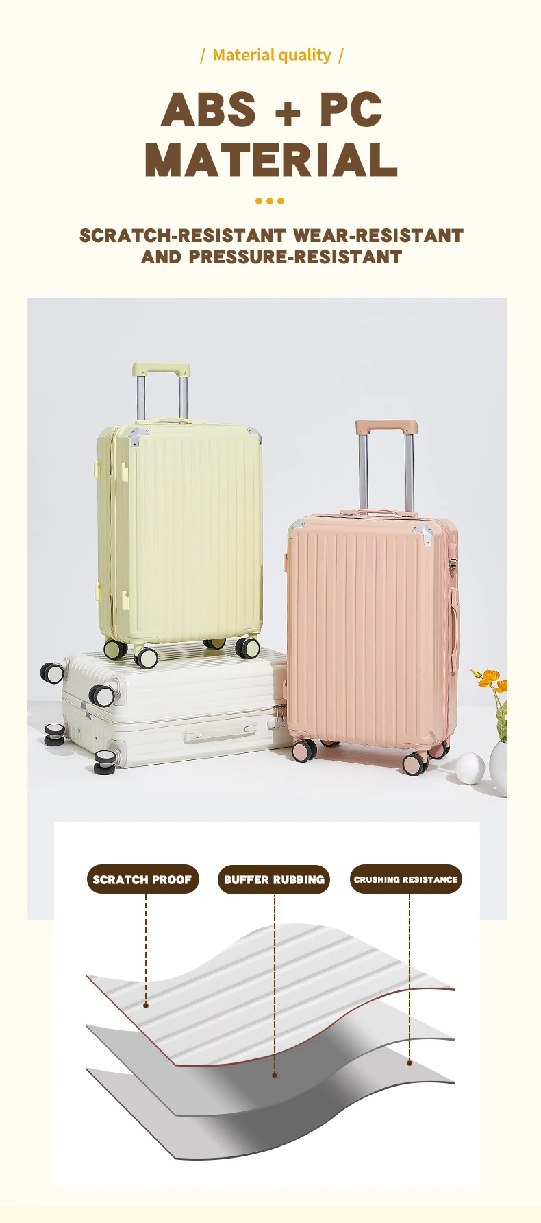 Customized Scooter Kids Suitcase Unisex Travel Trolley