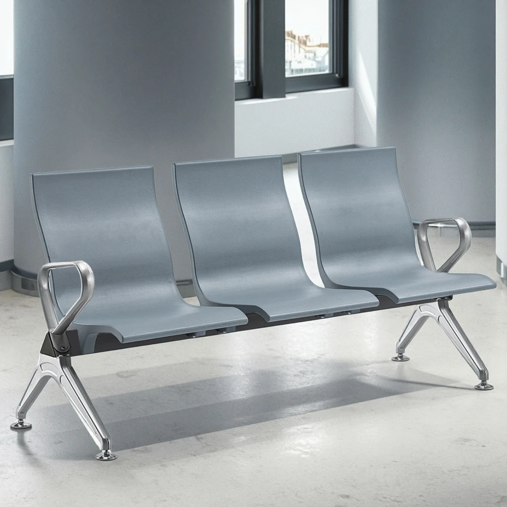 Standard Industrial Triangle Pipe Framework Seating System Assembly 3