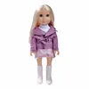 Muñeca niña de 18 pulgadas-f