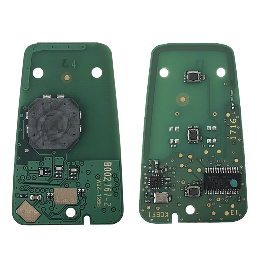 4A Chip for Peugeot 208 308 3008 508 5008 Citroen C4 C4L DS4 DS5 PCF7953M 3 Buttons 433MHZ Smart Keyless Go Key