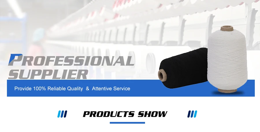 White Black Color High Tenacity Latex Rubber Elastic Thread For Weaving ...