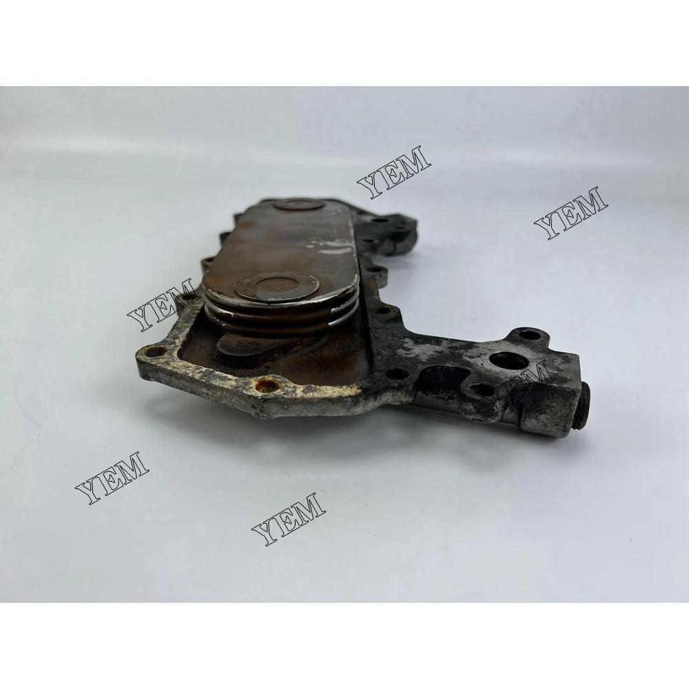 Oil Cooler + Cover for Mitsubishi S4S Engine Part Advantage Supply 3