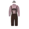 82342 Brown [Hood, Top, Overalls]