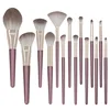 Set of 14 clear bags
