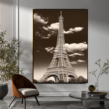 Hot Selling Diamond Paintings Eiffel Tower Landscapes Diamond Art Kits