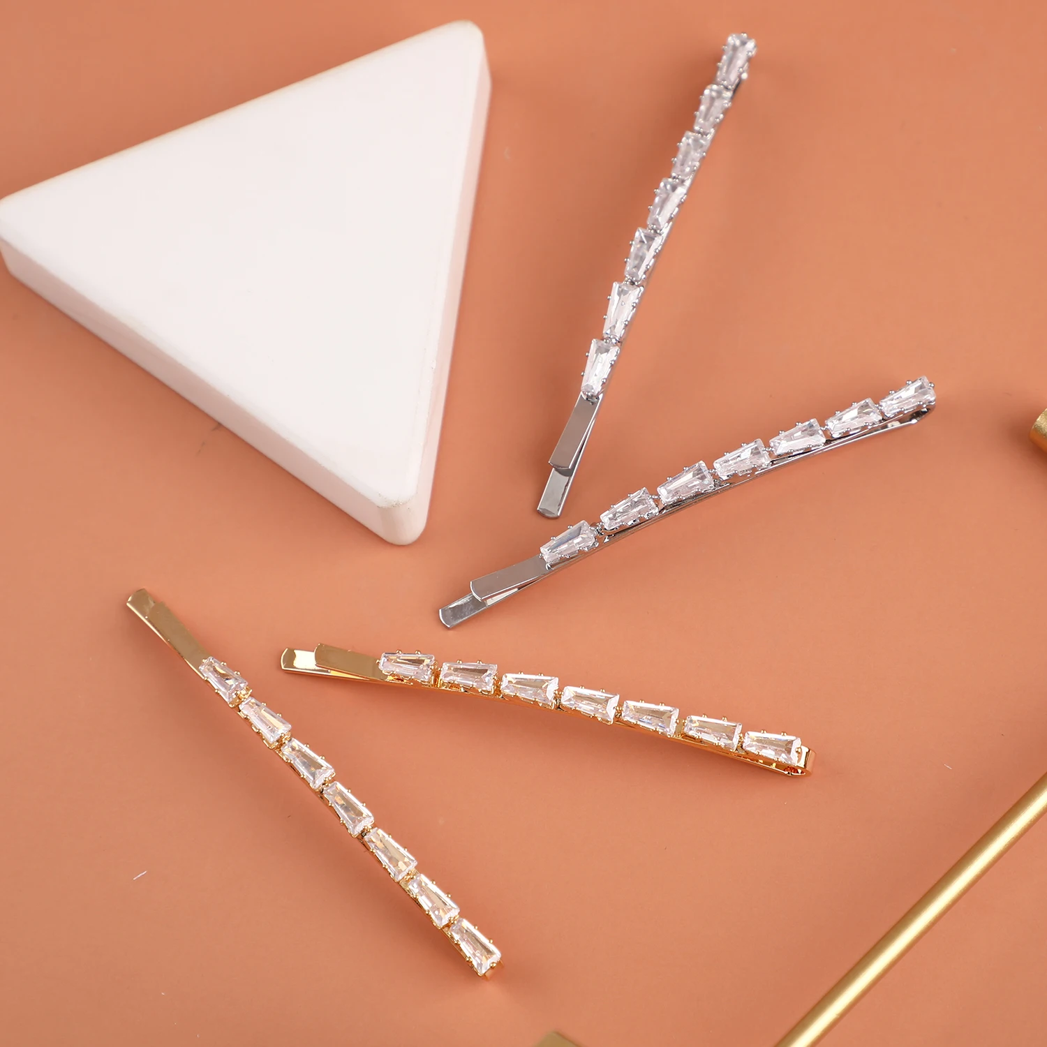 Оптовая торговля диамантовая шпилька по индивидуальному заказу заколки для волос аксессуары женщин