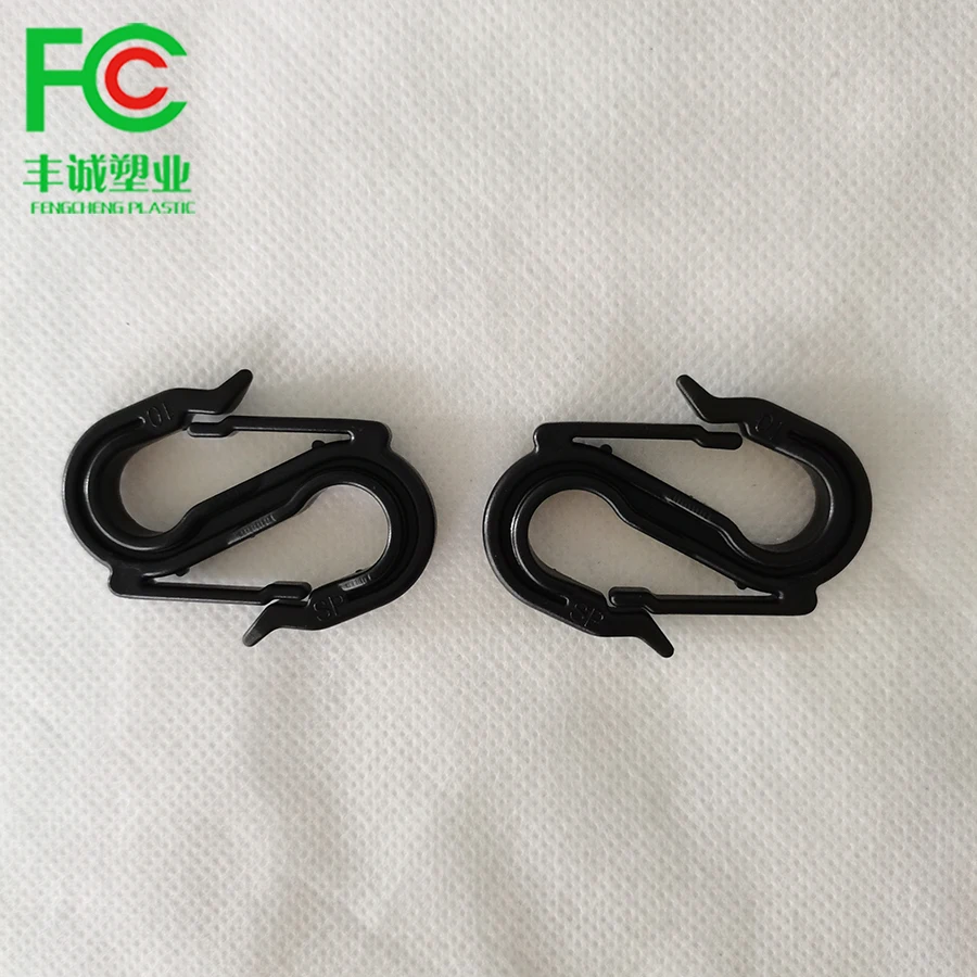 Plastic Double S HOOK Shade Net Bird Net Anti Hail Net Cherry Cover S Clip and Shark Bite Fasteners on Shade Cloth