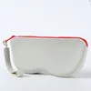 Two-tone gray (silicone zipper glasses case)