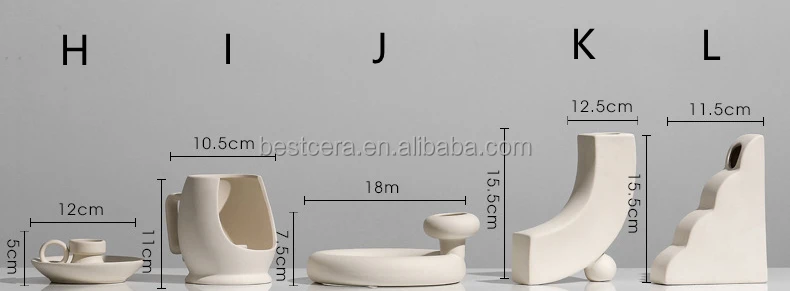 Nordic donut vase high-quality tabletop vase ins flower arrangement ivory white ceramic vase for home decor