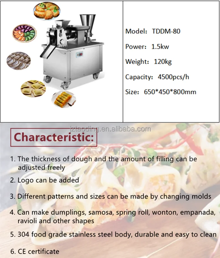 Multifunctional Small Dumpling Making Machine Samosa Empanada Dumpling ...