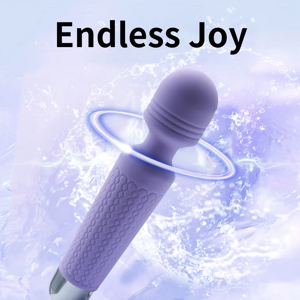 Hot Selling Silicone Sex Toys Wand Massager Vibration Waterproof 10