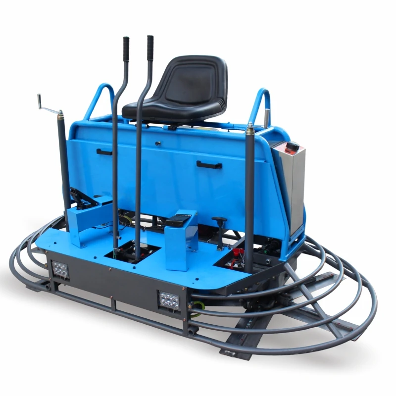 Gasoline Engine Super Rotating Concrete Smoothing Finishing Screed Machine Hydraulic Driving Power Trowel