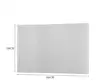 Blanco, largo 3m, ancho 35cm, alto 2m