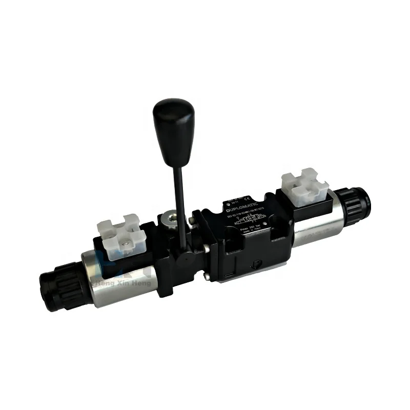 Duplomatic Manually Operated Electric Integrated Directional Control Valve DS3-S2/11N-D24WK1/CH/W7/A215 Hydraulic Solenoid Valve