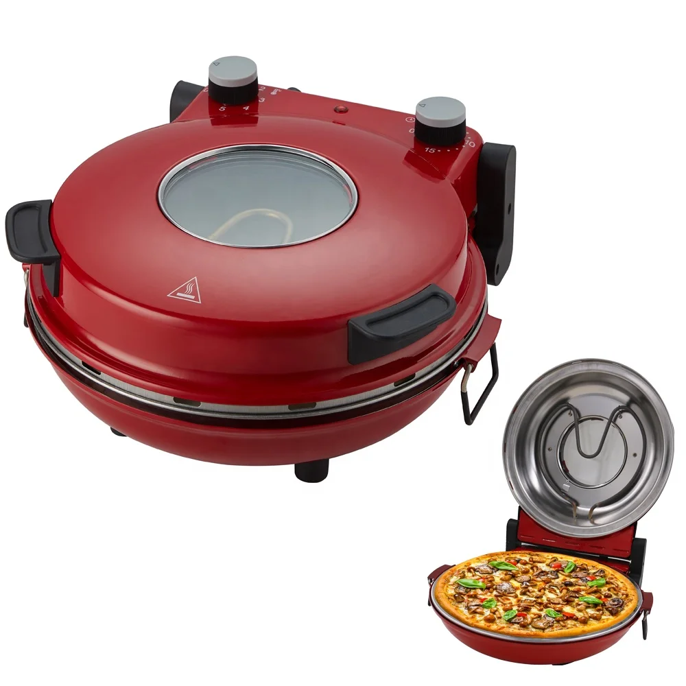 Ql31w Automatic Pizza Maker Machine With Big View Window Buy Pizza