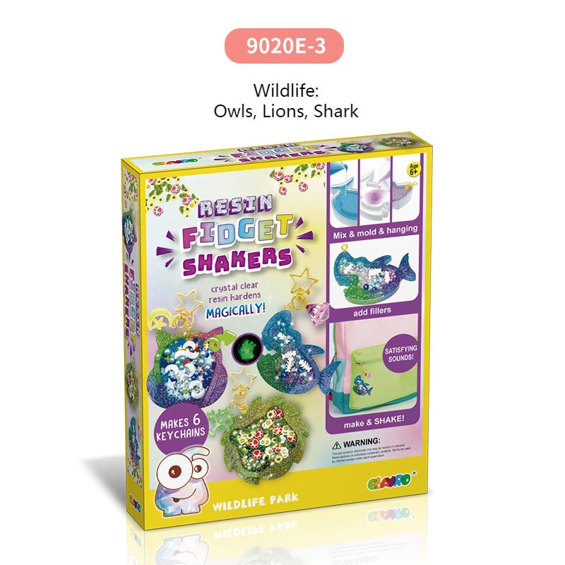 Trending Products 2023 New Resin Custom Key Chain Kids Jewelry Making