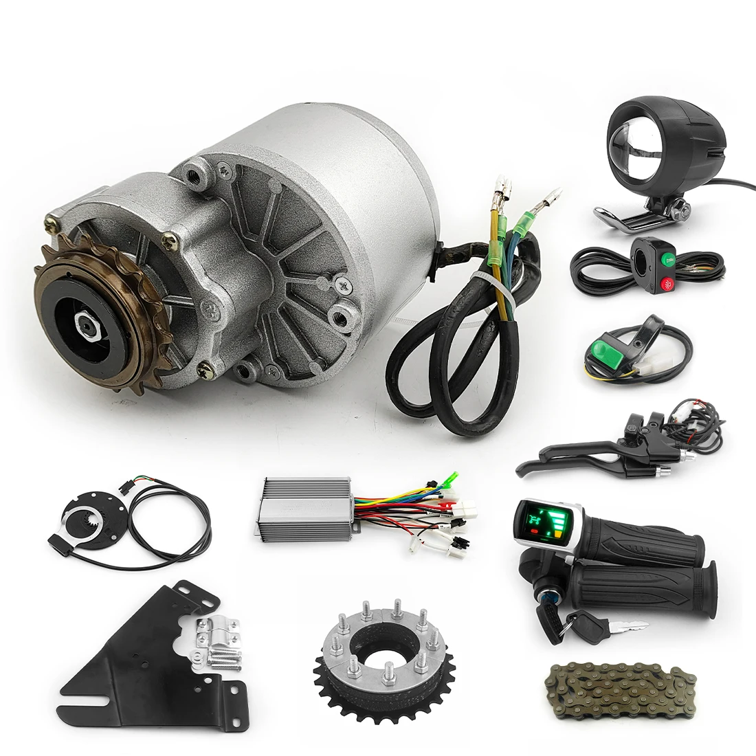 Brushless 250w Gear Motor For E-bike Diy Projects Oem