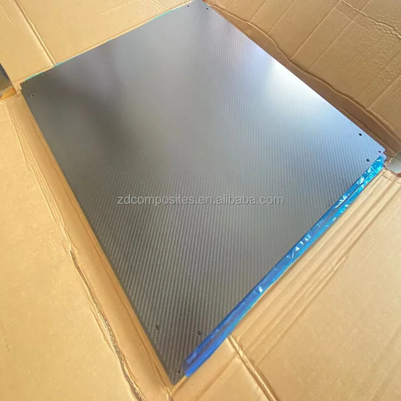 Carbon Fiber Board Plate Available in 0.5mm 1mm 1.5mm 2mm 2.5mm 3mm 4mm  3K Glossy Surface Carbon Fiber Plate Customized Size factory