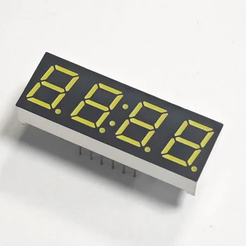 7 Segment LED Display 0.39 Inch 4 Digit White Bright Numeric Screen for Power Meters Electronic Instruments Control Panels Part