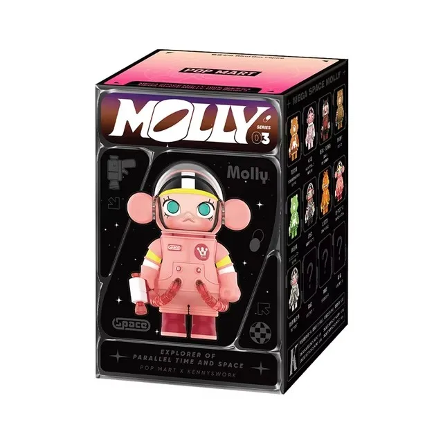 Pop Mart MEGA SPACE MOLLY 100% Series 3 Blind Box - Cute Toy