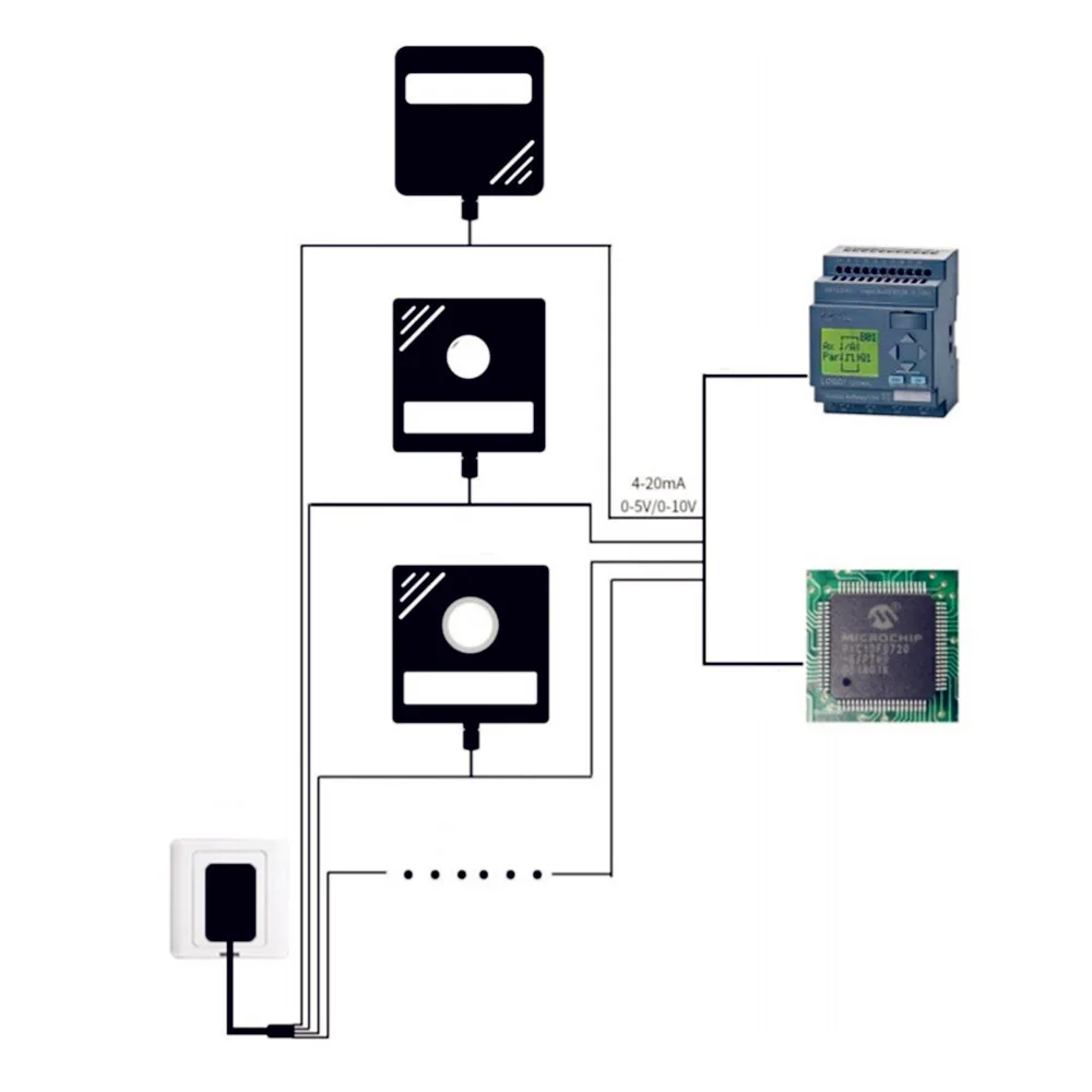 Taidacent Industrial RS485 Modbus 4-20 мА 0-5 В/10 в, атмосферный датчик давления воздуха с высотомером и барометром