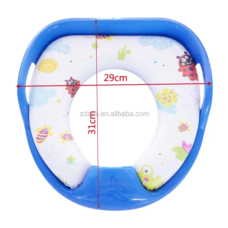 Мягкое детское сиденье для унитаза нового дизайна с ручками рисунком и цветом возможно изготовление на заказ горшка