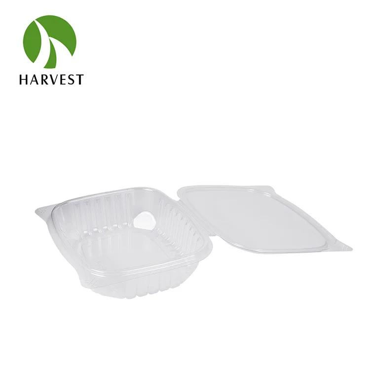 Harvest Plastic Food Packaging - HC-24 24 Oz PET RPET Plastic