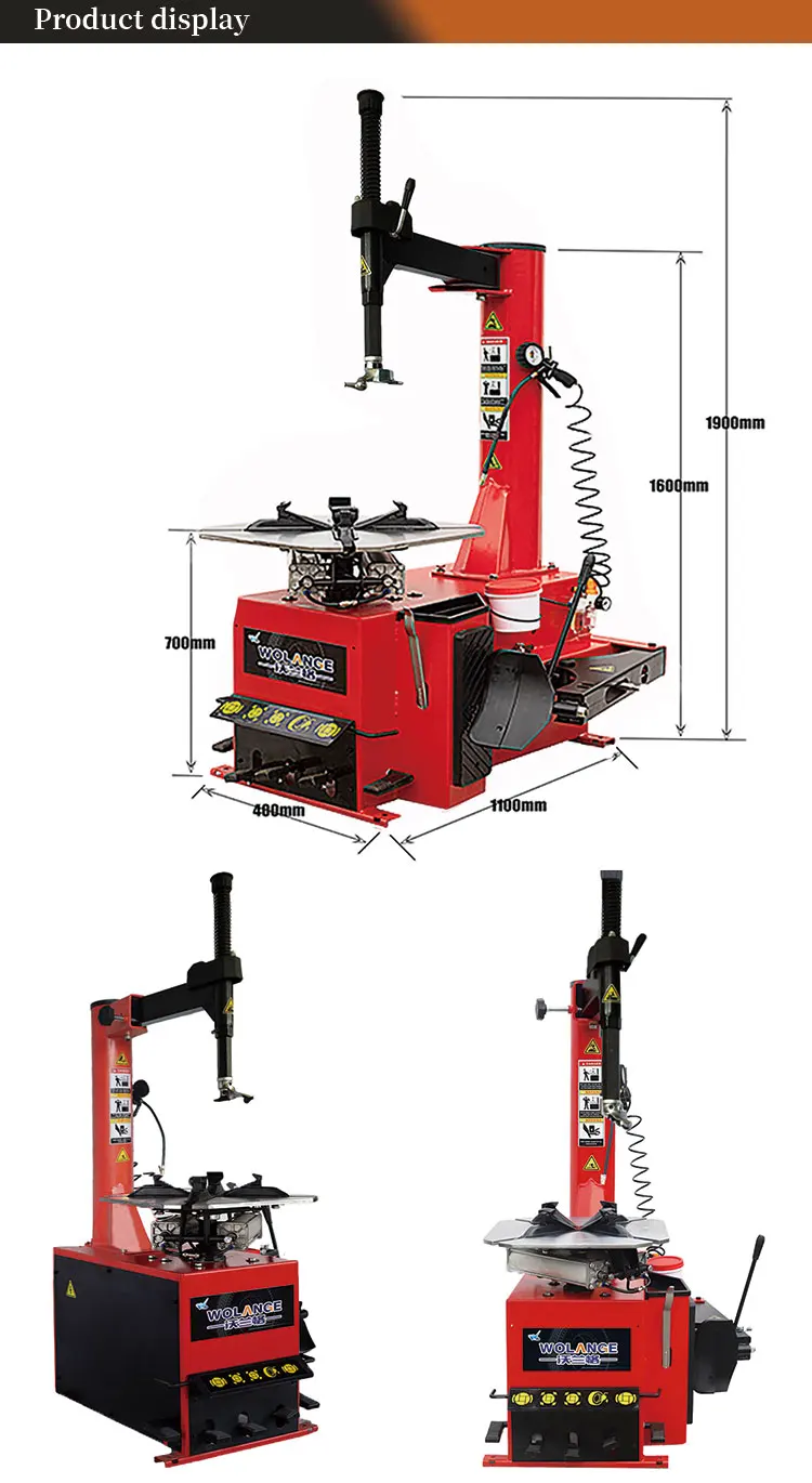 Semi Automatic Swing Armused Tyre Changer Machine Tire Changers Machine