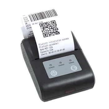 58mm Blue tooth receipt printer mini thermal printer 58mm for receipt/bill/ barcode printing thermal printer