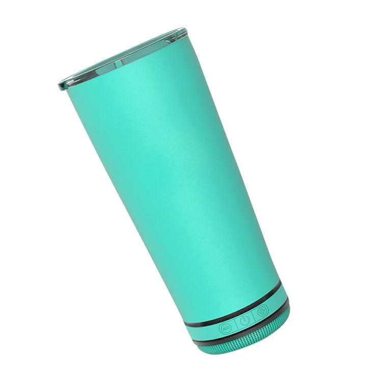 Portable Water Cup 400 mAH Wireless Speaker with flash light