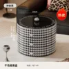 Round fruit platter (houndstooth) - three tiers