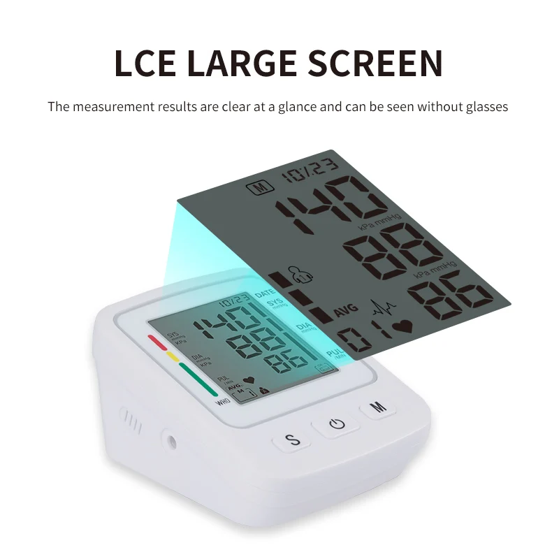 Blood Pressure Monitor for Large Arms Digital Sphygmomanometer Price Blood Pressure Machine With Extra Large Cuff