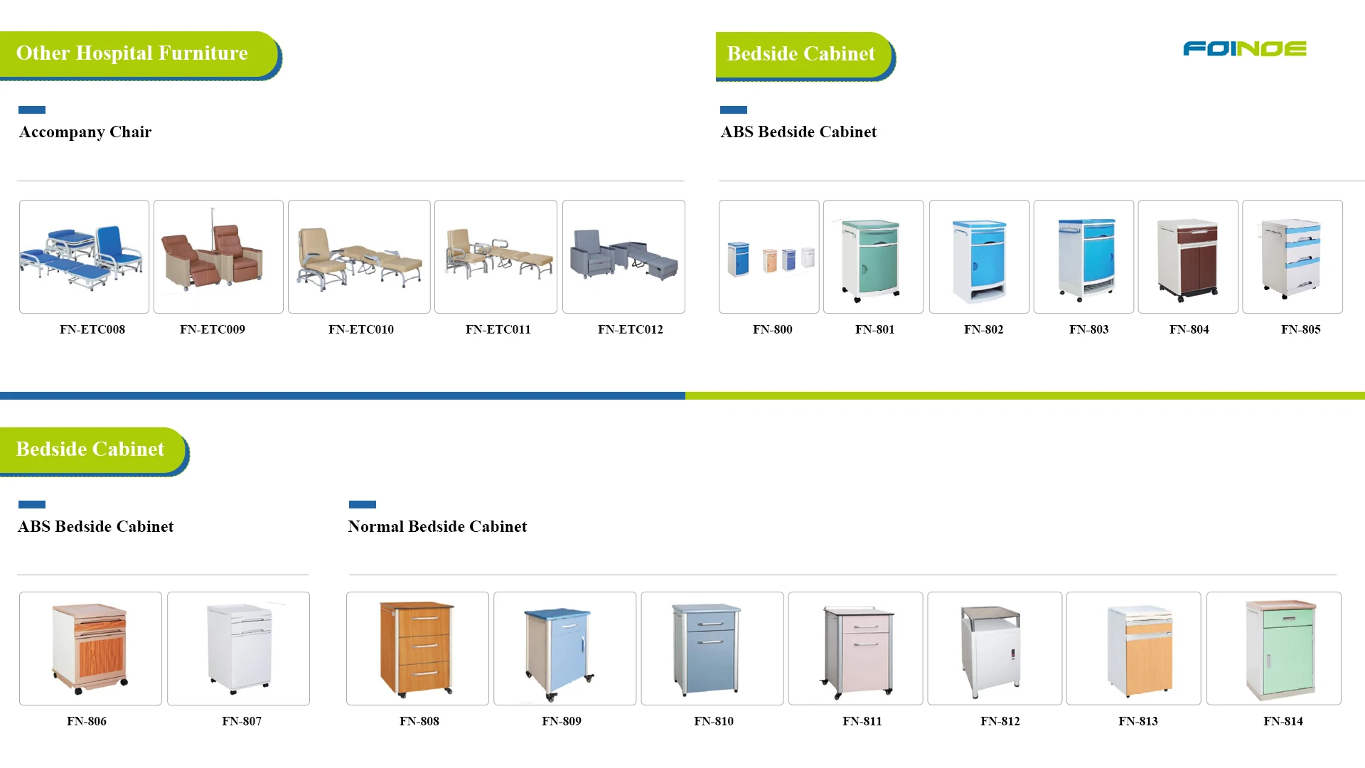 Two Crank Hospital Bed Manual Double Swing Hospital Bed With Table