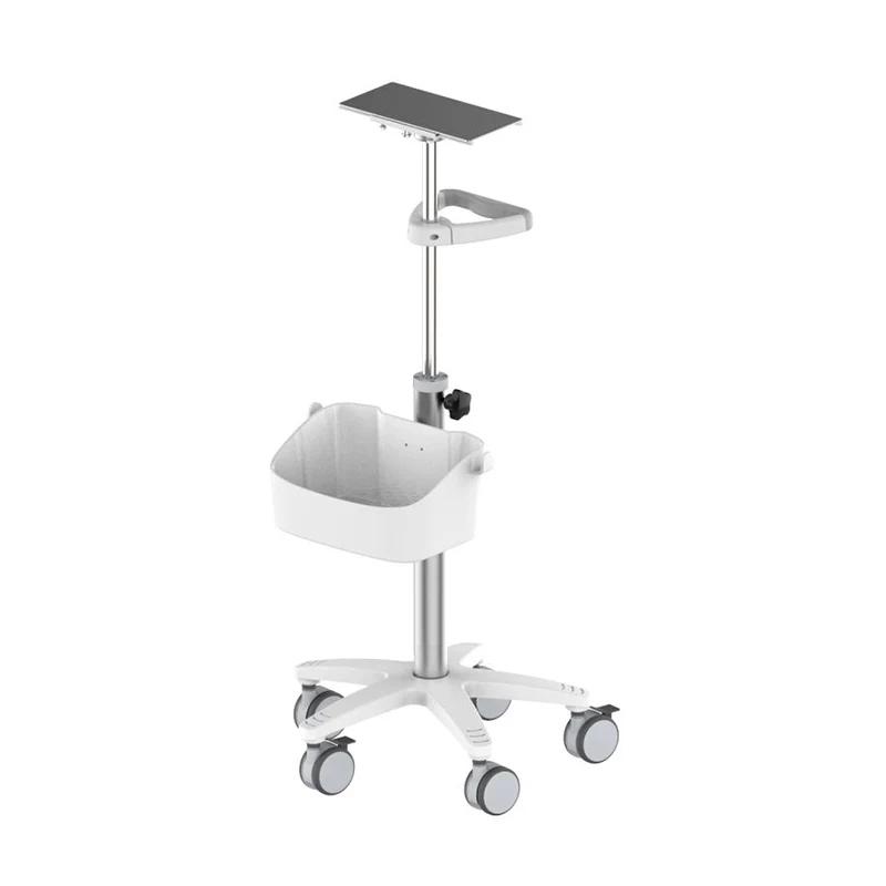 
 Good  price of medical Trolley Roll Stand with with baskets option  